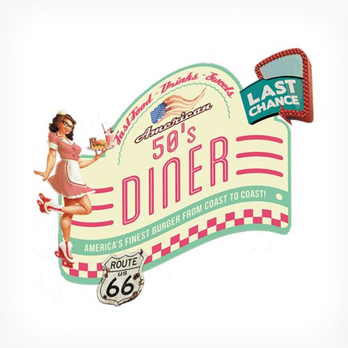 1950 American Diner
